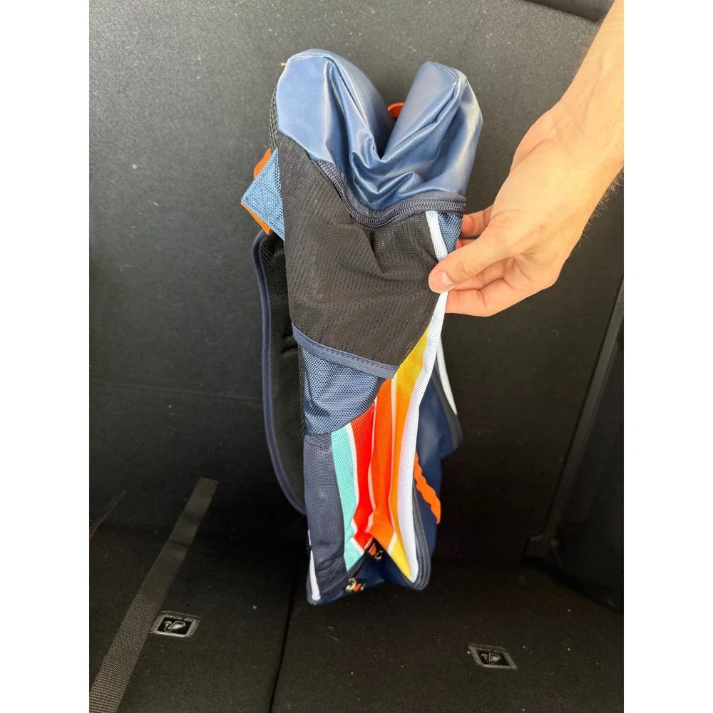 Ironman H735 Triathlon Training Backpack Blue Orange Multi Size Large